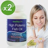 【加拿大Healthy Life】加力活歐米加600魚油膠囊(90顆*2瓶)