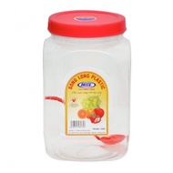 Plastic jars for storing double dragon items of all sizes