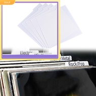 【ELECT】5 PCS Classification Card Alphabet Index Cards Record Divider For Record CD