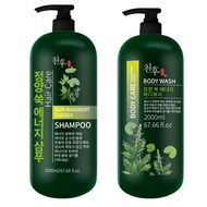 【天后】正陽艾草淨化洗髮精/沐浴乳2000ml-3瓶入