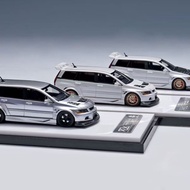 404Error 1/64 Mitsubishi EVO 9W Tank Resin Car Model Diecast Car Toy Collection Birthday Gift