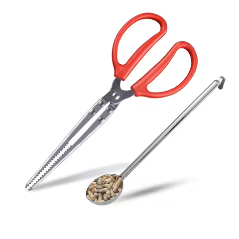 For Solo Stove Mesa/XL Compatible Fireplace Tongs& Pellet Scoop Set-Metal Tool For Tabletop Fire Pit