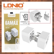[GADGET SCORPION] LDNIO Z4 6A Max Universal Travel Adapter Plug | Universal Plug | Travel Adapter | 