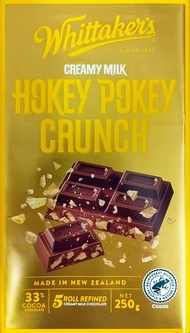 Whittaker's - (BBD:23/07/2026) 蜂巢糖朱古力塊250g (0749)