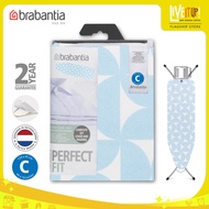 Brabantia Ironing Board Cover C, 124 x 45 cm, with Foam -  Fresh Breeze