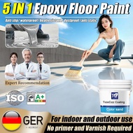 【 Free full set of tools 】Epoxy flooring paint waterproof floor paint epoxy sand floor paint  floor 