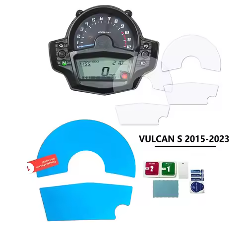 For KAWASAKI VULCAN S 650 S650 VN650 VN 650 Vulcan S CAFE 2017-2023 Scratch Cluster Screen Dashboard