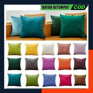 [Original] SARUNG BANTAL SOFA POLOS COVER SARUNG BANTAL CUSTOM BESAR KECIL ELASTIS