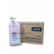 A650 Food Container Set (1BOX/250Sets)/Disposable Plastic Lunch Box With Lid/Bekas Makanan Pack Lunc