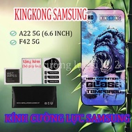 Kingkong blue tempered glass samsung A22 5G / ss F42 5G (o42)