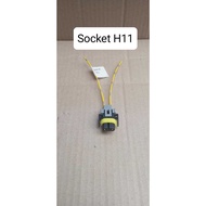 H11 Bulb Socket - Car Fog Lamp Socket H16 H8 H27 Universal Dot Cable Female Socket