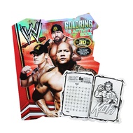 Wel-B WWE COLORING & ACTIVITY BOOK หนังสือเด็ก หนังสือภาษาอังกฤษ หนังสือต่างประเทศ สื่อการเรียนรู้ น