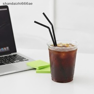 shandaizhi666ae 100Pcs Odorless Biodegradable Disposable Drinking Straws for Juices Smoothies Birthd