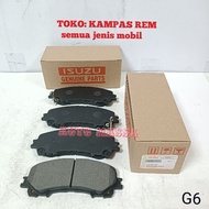 FRONT BRAKE PADS ISUZU MUX 1.9 2021 AND ABOVE