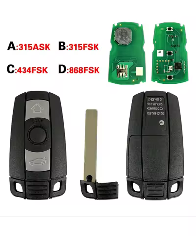 KEYECU Smart Remote Key Fob for BMW CAS3 1/3/5/7 Series X5 X6 E60 E61 E70 E71 E87 E90 Z4 KR55WK491 3
