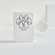 Percentage圍個圈22.5W折疊式三合一Qi2磁吸支架無線充電器