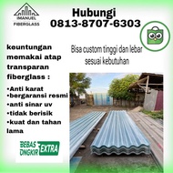 ATAP FIBERGLASS, ATAP BENING, ATAP ASBES BENING