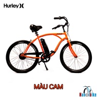 Xe đạp trợ lực điện Hurley Layback/SWFT USA có pin 350W/500W tay lái không lo tê mỏi đi được quãng đ
