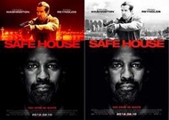 C電影卡電影明信片 狡兔計畫（一套2款）Safe House 萊恩雷諾 丹佐華盛頓 薇拉法蜜嘉 布蘭頓葛利森 勞勃派區克