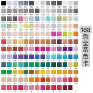 ปากกาหมึก Marker Touch Series บรรจุภัณฑ์แบบแยกตัว ปากกาหมึกแบบมีหัวคู่ อุปกรณ์วาดการ์ตูน ห้องศิลปะ อ