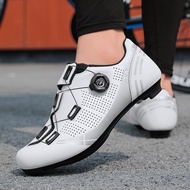 Professional Men Cycling Shoes Breathable Hard-Soled Booster Road Cycling Lock Shoes Women SPD Road 