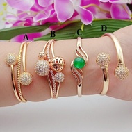 Xuping women's bracelet 21 models 24k gold plated imported durable star+