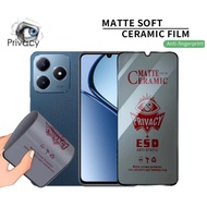 REALME C63 Ceramic Matte Anti Spy No Tempered Glass