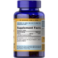 [HCM]Viên Bổ Sung Puritans Pride Vitamin E 1000IU 100 Viên