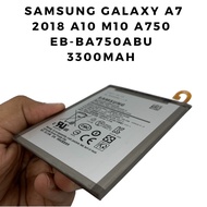 BATTERY SAMSUNG A10 A105 A7 2018 A750F QUALITY BATERY EB-BA750ABU BATERI 3300MAH VERY GOOD