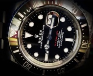罕有全新 Rolex 126600 Sea-Dweller  單紅 MK 1 dial "SWISS MADE" 面盤， 正宗2017年50週年版，收藏品，長放保險箱，2017直接英國 London 