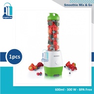Severin SM 3741 Smoothies Mix & Go Portable Blender Buah Juicer 600ml 300W