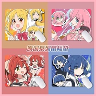 Mouse Pad Bocchi the rock Goto Hitori Yamada Ryo Kita Ikuyo Ijichi Nijika Lonely rock Yamada Cool Mo