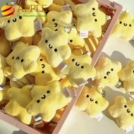 PINLESG Star Playing Toys, Little Star Plush Plush Keyrings,  yellow Key Chain bag