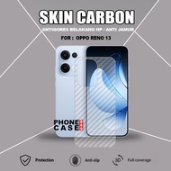 OPPO RENO 13 PRO OPPO RENO 13 OPPO RENO 13F TRANSPARENT CARBON SKIN ANTI-SCRATCH ANTI-FUNGUS OPPO RE