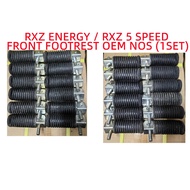 NOS Front Footrest RXZ ENERGY RXZ 5SPEED Foot Rest Depan Pedal Pemijak Kaki Oem Set (1SET)