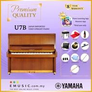 PREMIUM QUALITY Yamaha U7B - Used Acoustic Upright Piano Japan Imported Local Refurbish Recon Piano 