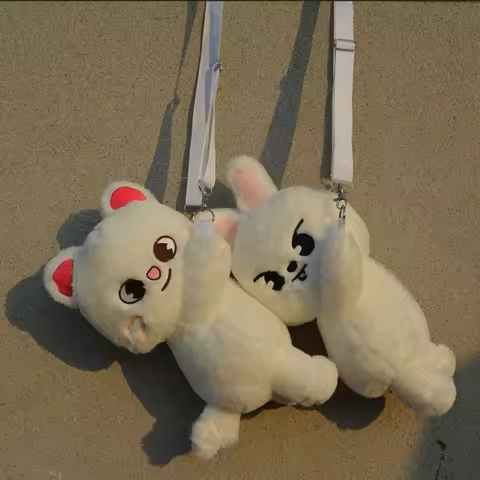 New SKZOO Stray Kids Plush Crossbody Bag skzoo Soft and Cute Crossbody Bag Children Adult Fans Birth