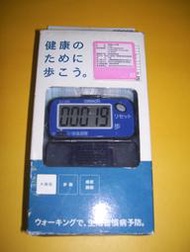 *興仔賣場* OMRON Pedometer 歐姆龍 HJ-005 計步器(藍色)(全新)+二手計步器(贈送)