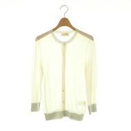 AHKAH DESIGNWORKS Cardigan Sweater Knit white Long sleeves Direct from Japan Secondhand