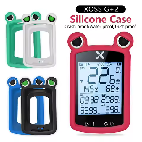 XOSS G2 G2+ Plus Bike Computer Silicone Cover GPS Speedometer Frog's Eye Generic Protective Sleeve S