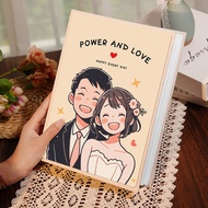 [48H Shipping] Couple Wedding Wedding Record Photo Album Commemorative Album Large Capacity Photo Bo