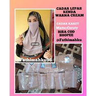 REMOVABLE VEIL/ COLOR VEIL RUBBER VEIL Lace Veil
