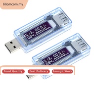 LOMC◇2Pcs USB Voltage Ampere Meter LCD Power  for Battery Meter KWS-V20 Capacity Tester