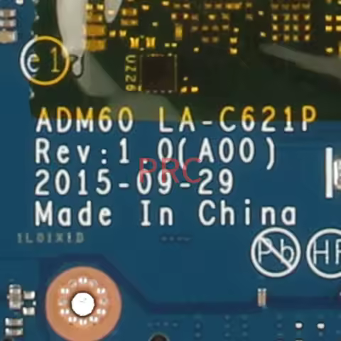 100% Test Good For Dell Latitude E5270 Laptop Motherboard LA-C621P 0DV5YH 0T78NH 0YM98P i3 i5 i7 6th