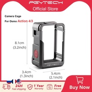 PGYTECH Osmo Action 3 / Osmo Action 4 กรงกล้องอลูมิเนียมอัลลอยด์ป้องกันกล้องเฟรมแม่เหล็ก Quick Remov
