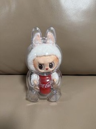 ‼️就交收平$20‼️ Labubu THE MONSTERS 可口可樂系列搪膠臉毛絨公仔連透明膠殼