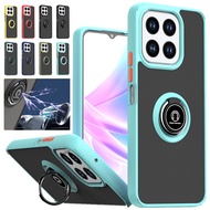 Armor Matte Phone Case For Honor X7c X5b Plus X6b X8b X7b 5G Cover Ring Magnetic Stand Holder Shockp