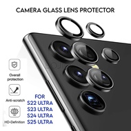 S22 S23 S24 S25 Ultra Camera len S24 Ultra Metal Camera Lens Protector Glass Kaca kamera anti-scratc