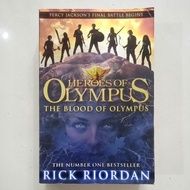 Novel Original HEROES OF OLYMPUS THE BLOOD OF OLYMPUS by RICK RIORDAN