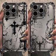 Pray Gothic Cross Mark Phone Casing For Xiaomi Redmi 10 9 9C 9A 12C K40 12 13 14C A3 Note 10S 11S 10